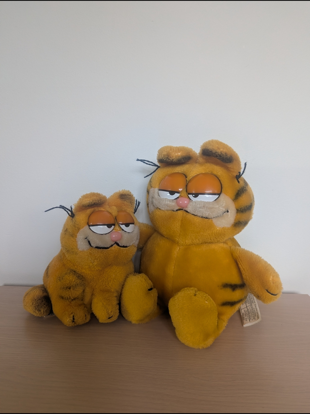 Vintage Garfield Plush Cat Bundles- 1981 And 1978
